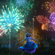 15-year-old Mirabel dances under fireworks in Encanto.
